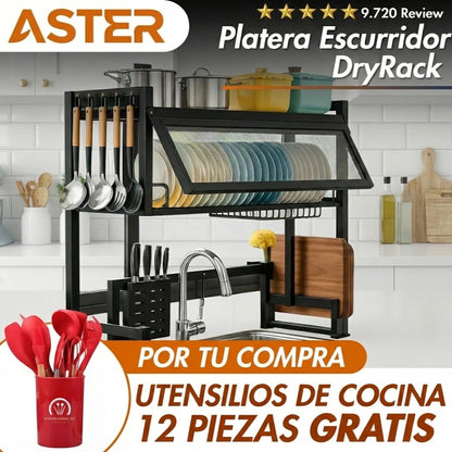 Platera DryRack + SET DE COCINA GRATIS