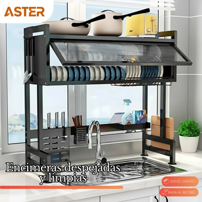 Platera DryRack + SET DE COCINA GRATIS