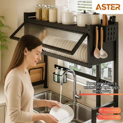 Platera DryRack + SET DE COCINA GRATIS